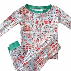 Whimsical Winter Wonderland Kids Pajama Set